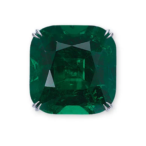 An Important Emerald and Diamond Ring