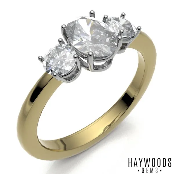 Trilogy Engagement Ring
