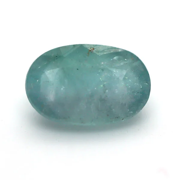 A oval cut Paraiba Tourmaline