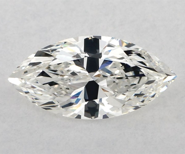 Obvious bow tie effect in Marquise cut Diamond