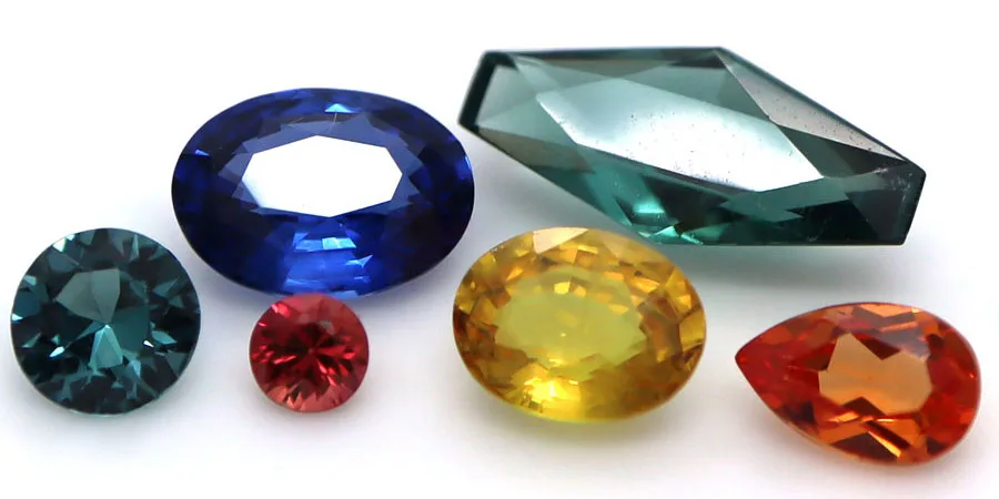 Different colour Sapphires