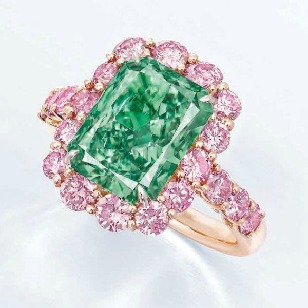 The Aurora Green Diamond