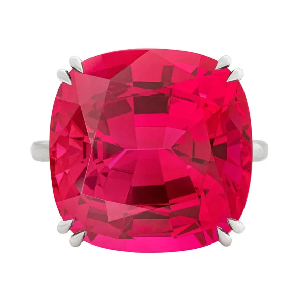 Red Spinel Ring