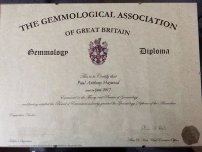 Gem-A Gemmology Diploma