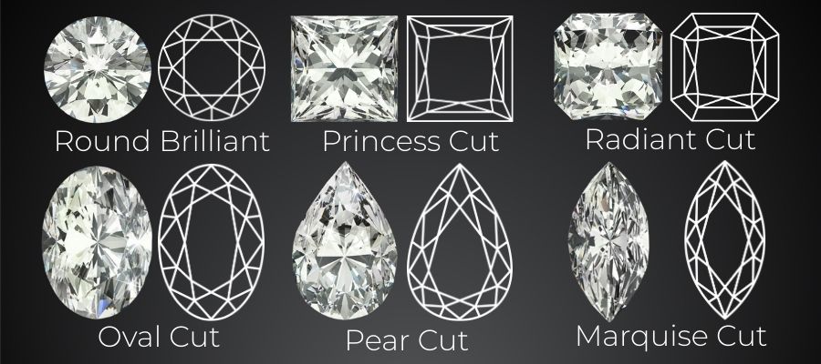 Different Styles of Diamond Cut