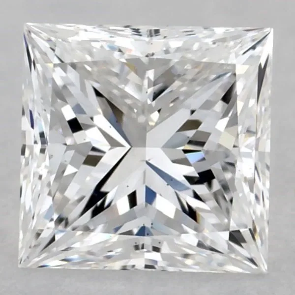 E Colour Princess Cut Diamond 