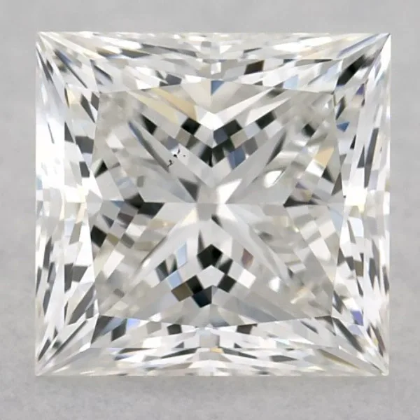 A G Colour Princess Cut Diamond