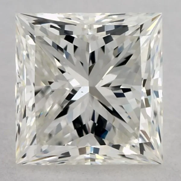 An I Colour Princess Cut Diamond