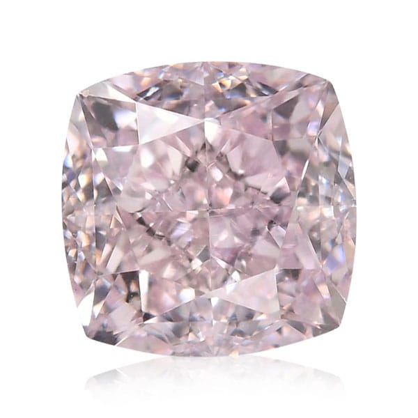A Cushion Cut Fancy Pink Diamond