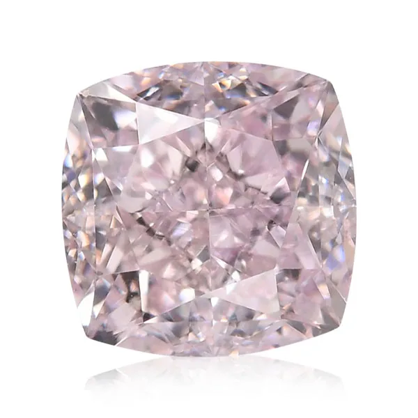 A Cushion Cut Fancy Pink Diamond