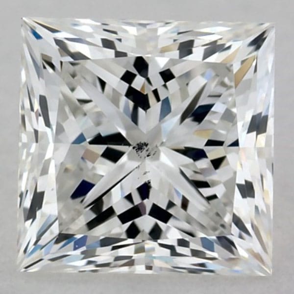 A G Colour, SI1 Clarity Princess Cut Diamond