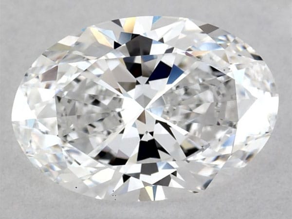 A D Colour Oval Diamond