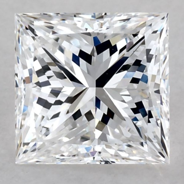 A D Colour Princess Cut Diamond
