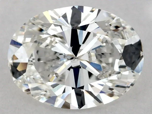 A good looking SI1 Clarity Oval Diamond